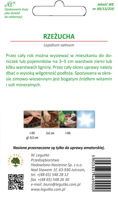 Rzeżucha tył