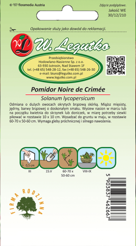 Pmidor Noire de Crimee tył