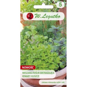 Mieszanka roślin odstraszająca komary i kleszcze