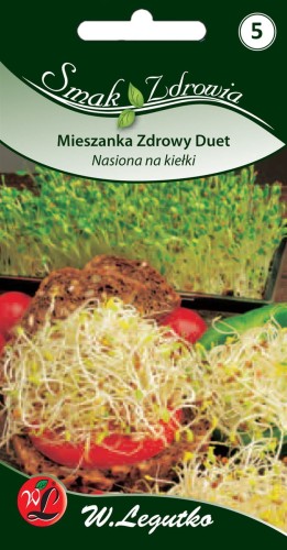 Nasiona na kiełki Zdrowy duet