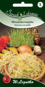 Nasiona na kiełki – mieszanka rosyjska