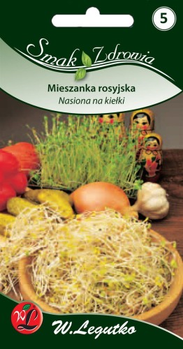 Nasiona na kiełki – mieszanka rosyjska