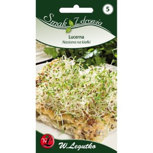 Nasiona na kiełki – lucerna