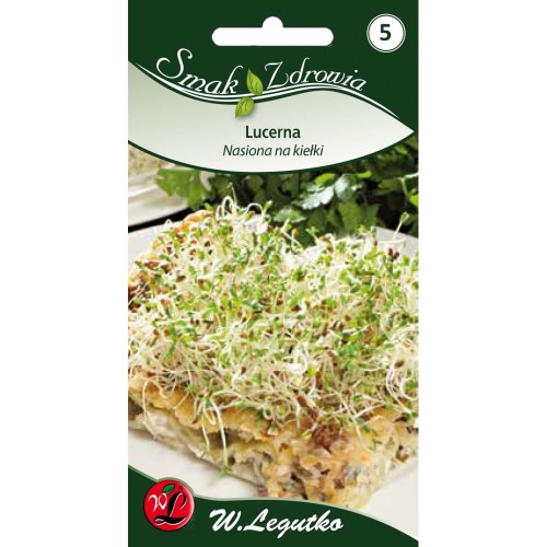 Nasiona na kiełki – lucerna