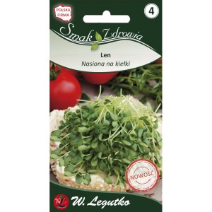 Nasiona na kiełki – len zwyczajny