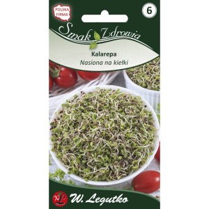 Nasiona na kiełki – kalarepa zielona