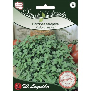 Nasiona na kiełki – gorczyca sarepska