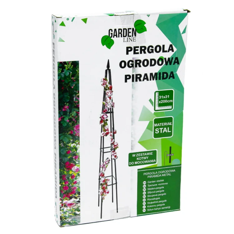 Pergola ogrodowa piramida