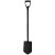 Szpadel ostry z trzonkiem stalowym 120 CM