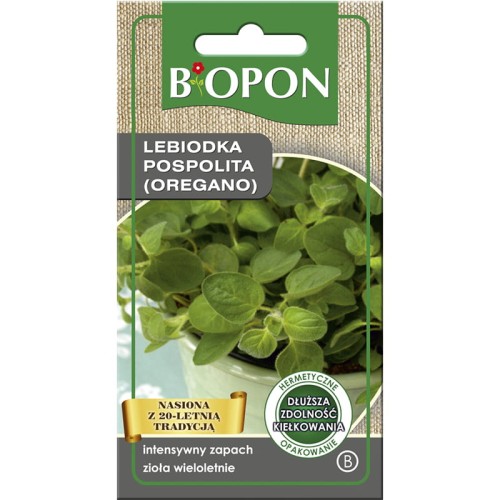 Lebiodka pospolita (oregano) - nasiona