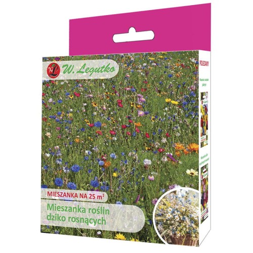 Mieszanka roślin dziko rosnących jedno i wieloletnich 125g