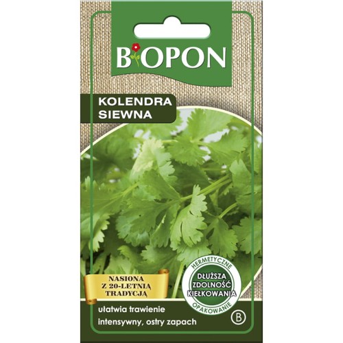 Kolendra siewna - nasiona