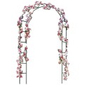 Pergola ogrodowa łukowa 140x38x240 cm
