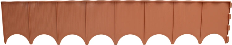 Palisada ogrodowa liner jasny brąz