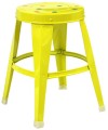 Żółty taboret
