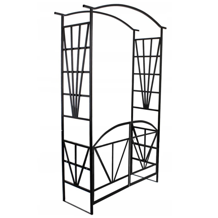 Pergola ogrodowa z bramką