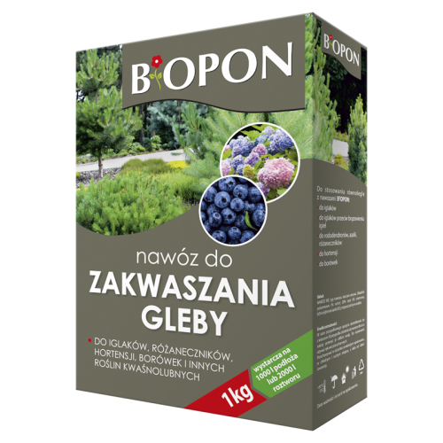 BIOPON Nawóz do zakwaszania gleby 1kg