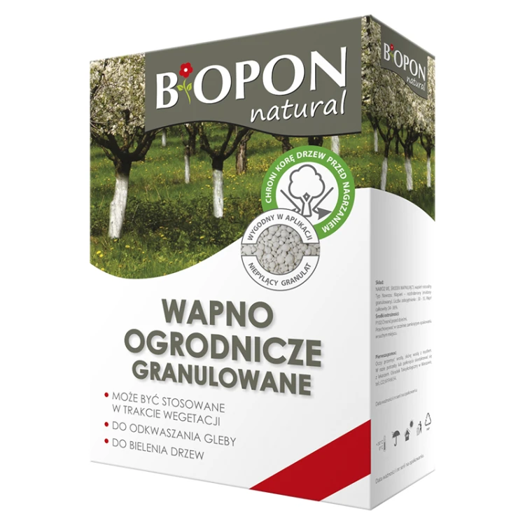 BIOPON wapno granulowane do odkwaszania i malowania
