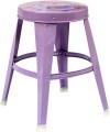 Fioletowy taboret