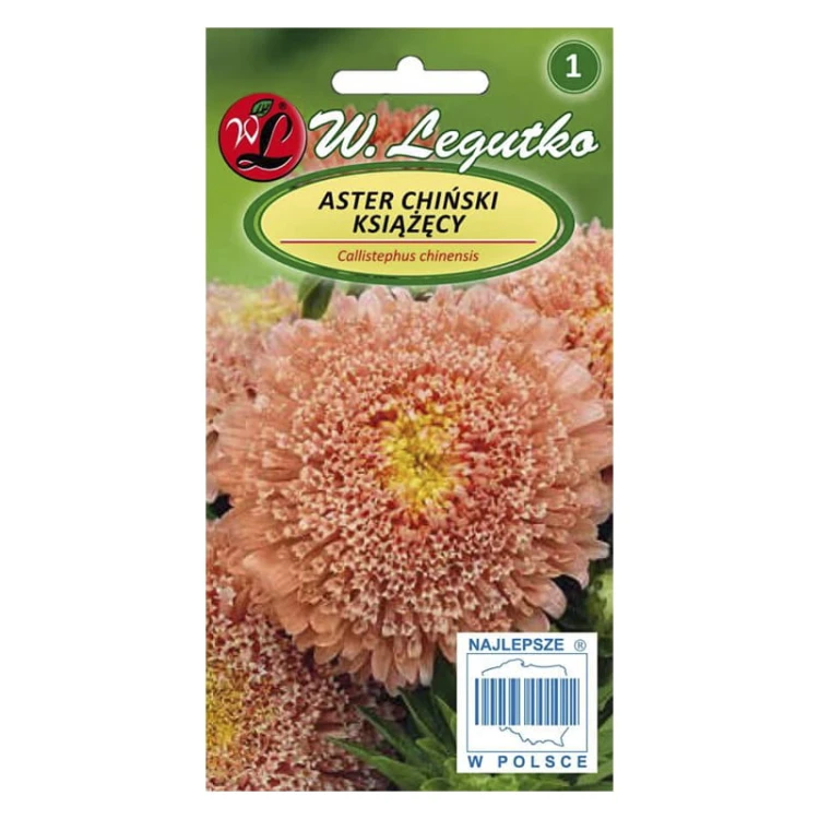 Aster chiński książęcy łososiowe