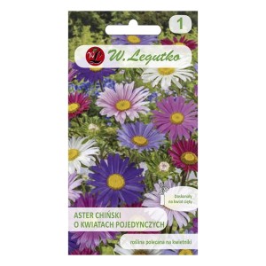 Aster chiński - Madeleine - mieszanka