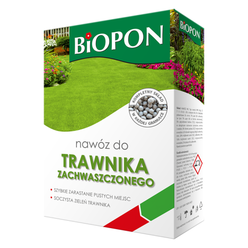 Nawóz do trawnika zachwaszczonego