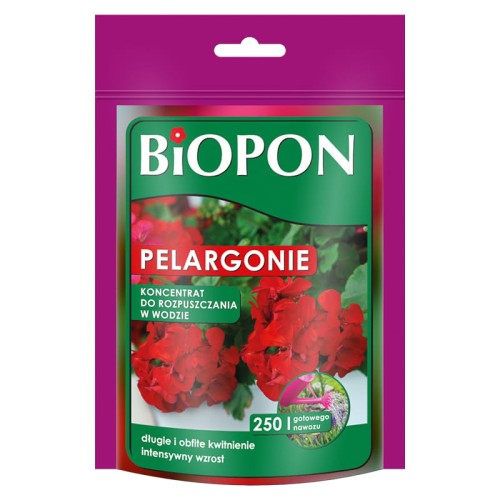 BIOPON koncentrat rozpuszczalny do pelargonii 250g