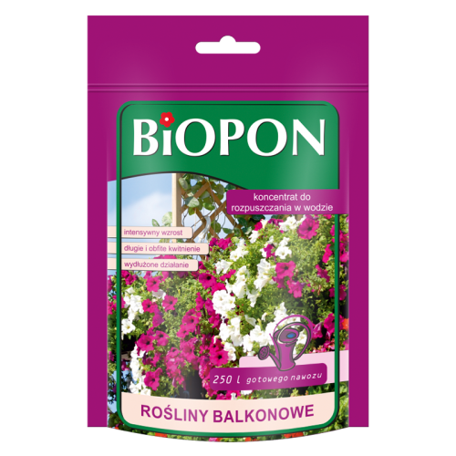 BIOPON koncentrat rozpuszczalny do roślin balkonowych 250g