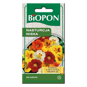 Nasturcja niska mix kolorów - nasiona