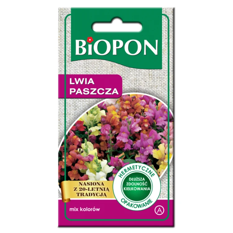 Lwia paszcza mix kolorów - nasiona