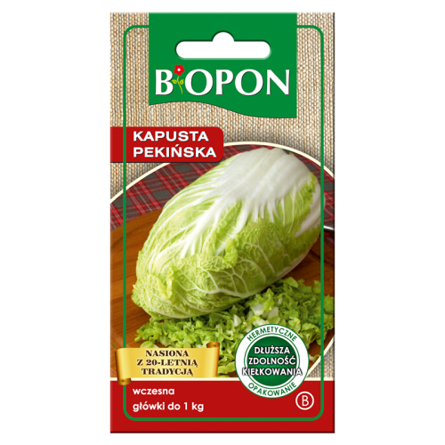 Kapusta pekińska - nasiona