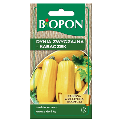 Dynia zwyczajna - kabaczek - nasiona