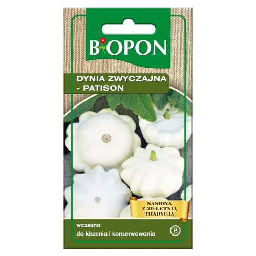 Dynia zwyczajna - patison - nasiona
