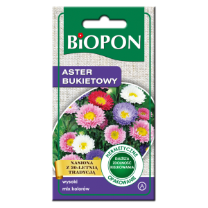 Aster wysoki bukietowy mix kolorów - nasiona 