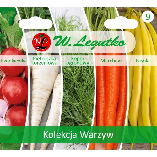 Kolekcja warzyw polskich