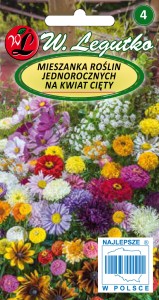 Mieszanka roślin na kwiaty cięte