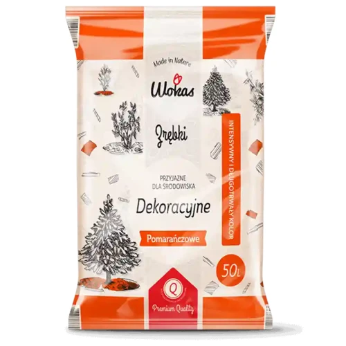 Zrębki pomarańczowe 50 ltr