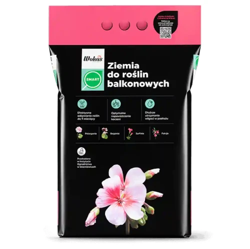 Ziemia do kwiatów balkonowych