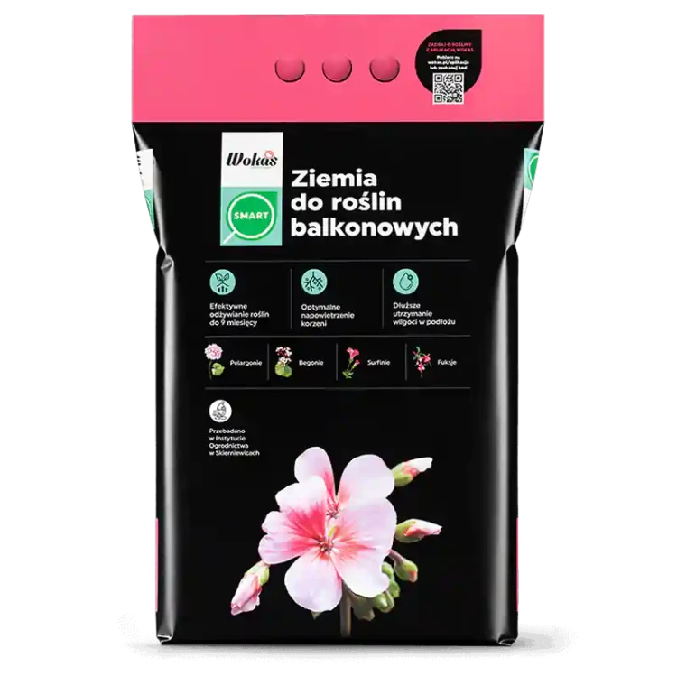Ziemia do kwiatów balkonowych