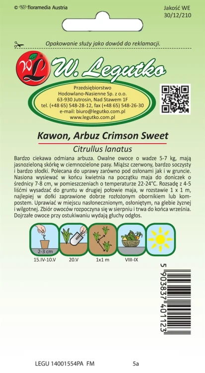 Arbuz, Kawon Crimson Sweet