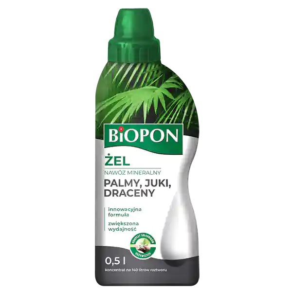 ŻEL nawóz mineralny do juki, draceny, palmy 0,5 l