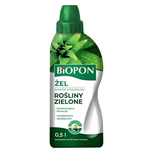 Żel nawóz do roślin zielonych
