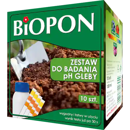 BIOPON zestaw do badania pH gleby