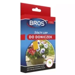 BROS lep do doniczek żółty 10 szt.