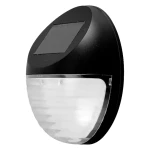 Lampa solarna ze stali nierdzewnej 11,3x11,3x4,5 cm