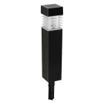 Lampa solarna ze stali nierdzewnej 5,8x5,8x39,5 cm