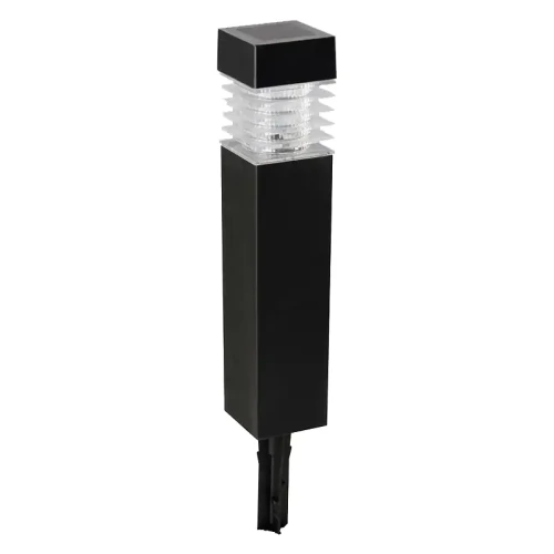 Lampa solarna ze stali nierdzewnej 5,8x5,8x39,5 cm
