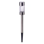 Lampa solarna ze stali nierdzewnej 5x5x40 cm