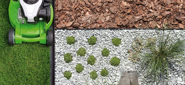 Obrzeże ogrodowe tworzywo sztuczne GardenPlus+ 2000 cm czarny