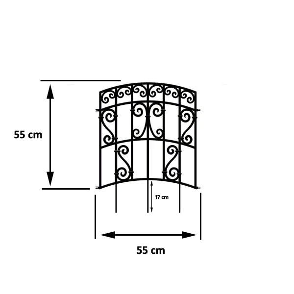 Pergola Antico wymiary